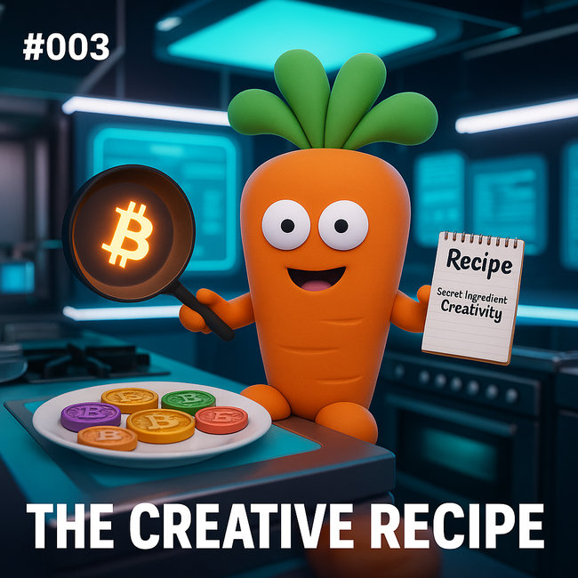 Carrot Hero NFT 003 - The Creative Recipe